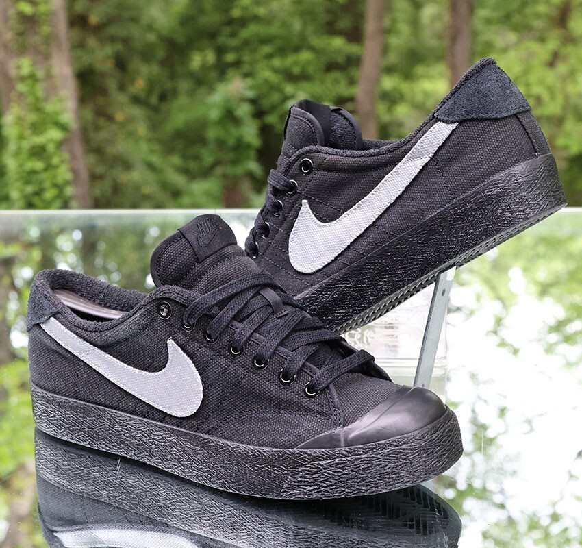 Nike All Court SP / A.P.C Men’s Size 9 Black Metallic Silver Custom 744285-001
