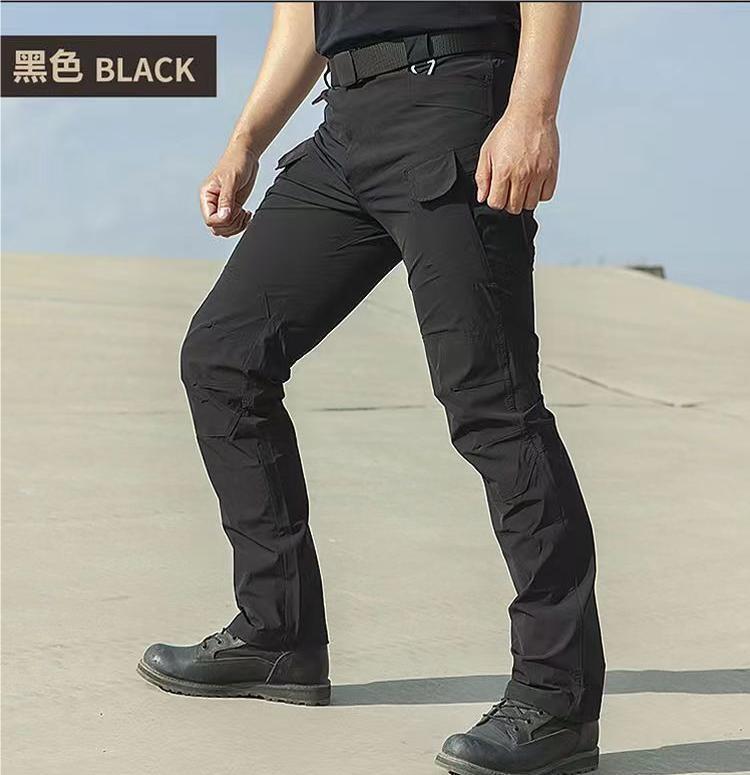 Men’s Work Cargo Pants Tactical Combat Pants Outdoor Hiking Waterproof Trousers