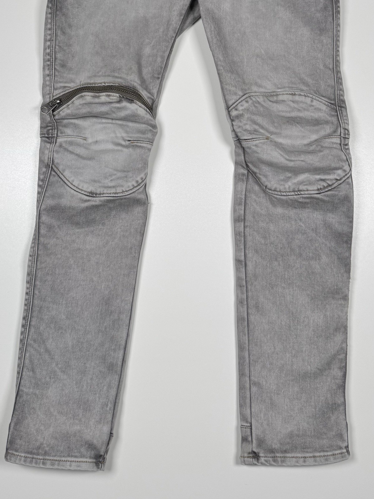 G-Star RAW 5620 3D Zip Knee Super Slim Gray Jeans Men’s 34×30