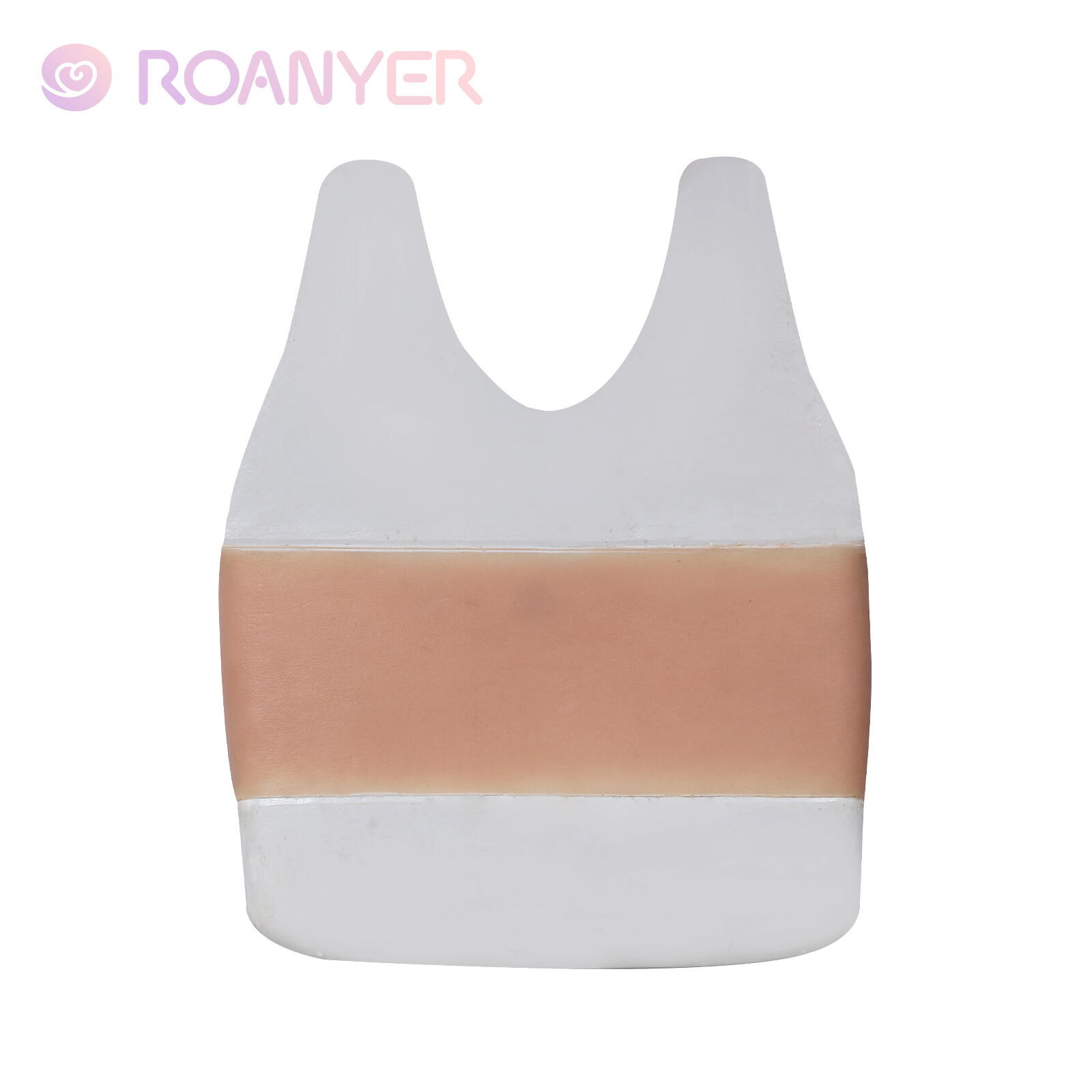 Roanyer False Boobs Silicone G Cup Tube Top Breast for Crossdresser Drag Queen