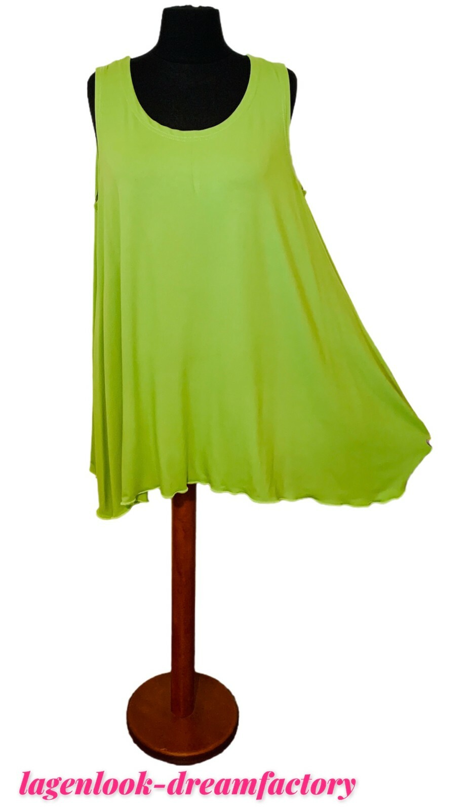 Lagenlook A Line Basic Top Tunic Jersey 2 Sizes 44 46 48 50 52 54 56 58