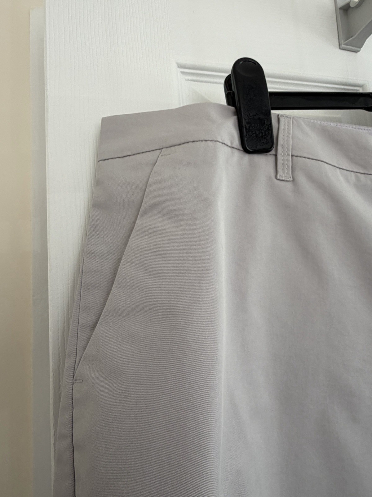 BNWT 2 Pairs Plus Size 24 M&S Knee length Shorts In Black And Grey