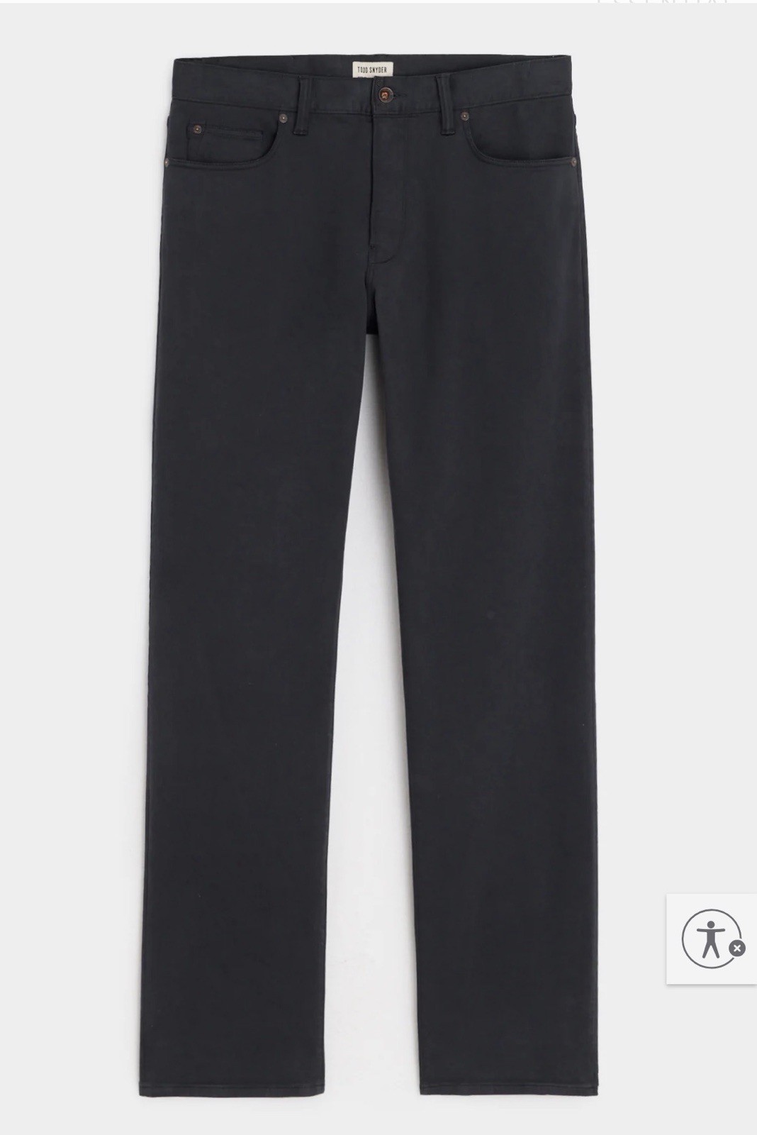 Todd Snyder Straight Fit 5 Pocket Chino 32×32 NWT