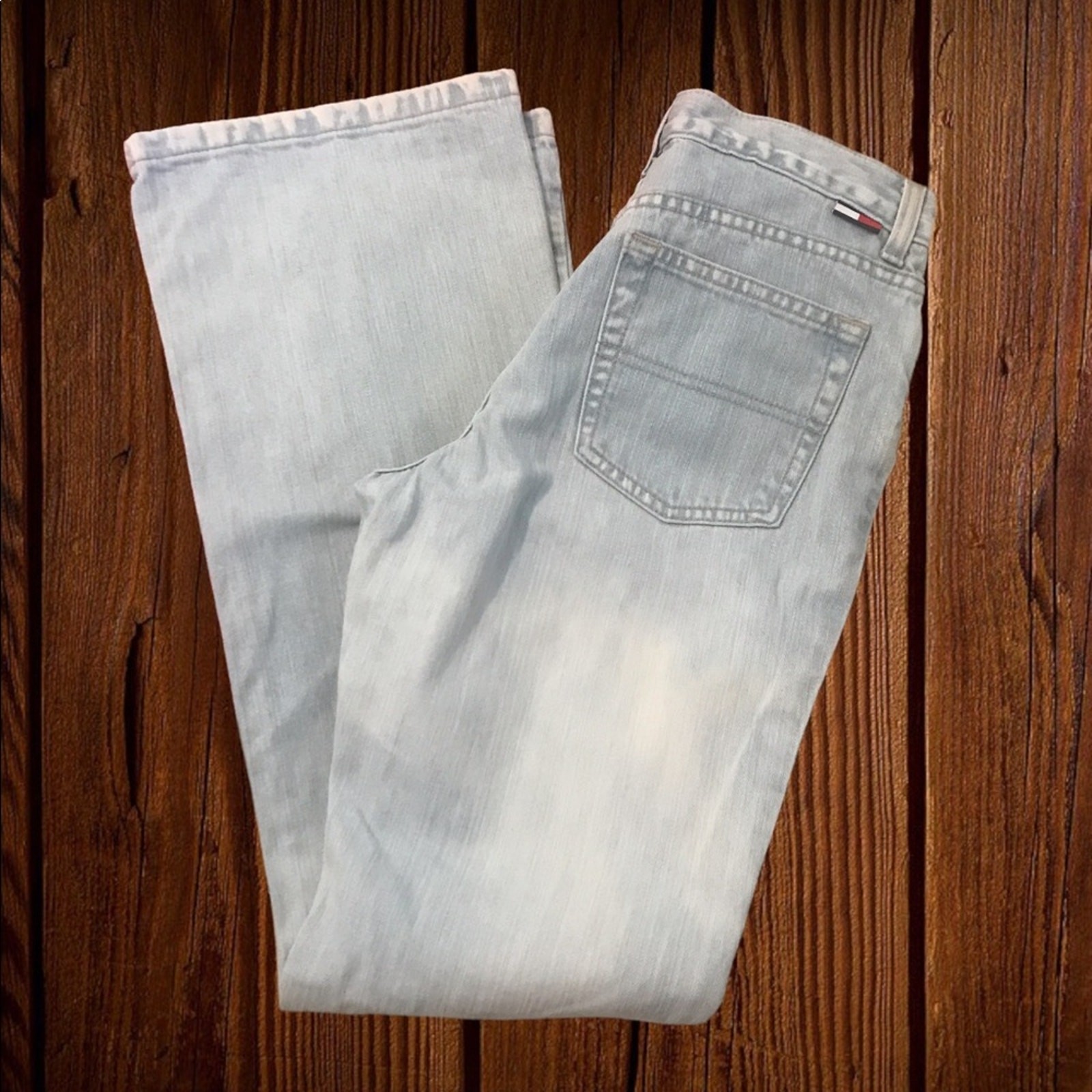 Tommy Hilfiger Jill Jean mid rise flared leg NWT size 7
