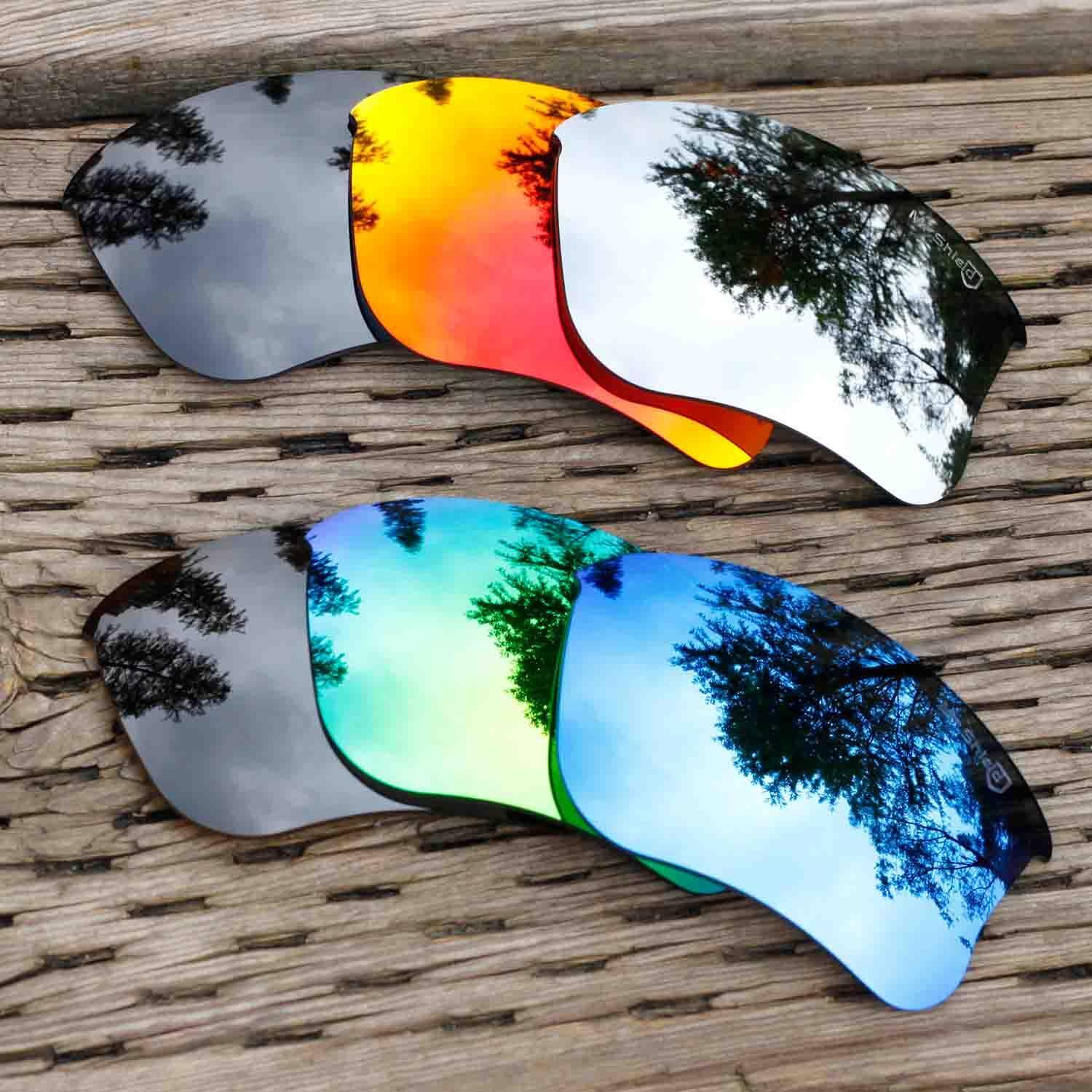 Walleva Replacement Lenses for Oakley Flak Jacket XLJ – Multiple Options
