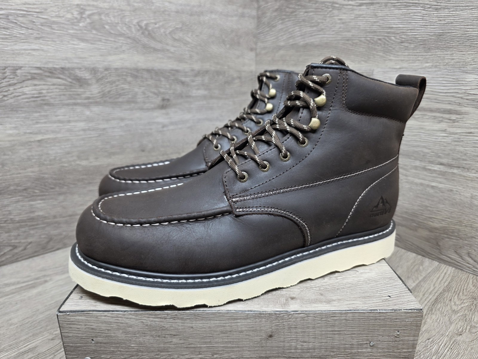 Men’s Size 15 Nortiv 8 Flat Sole Work Boots Brand New Free Shipping!!