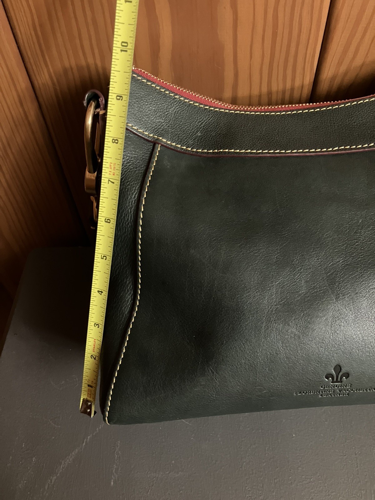 Dooney & Bourke Florentine Large Cassidy Hobo Shoulder Handbag~RARE TEAL
