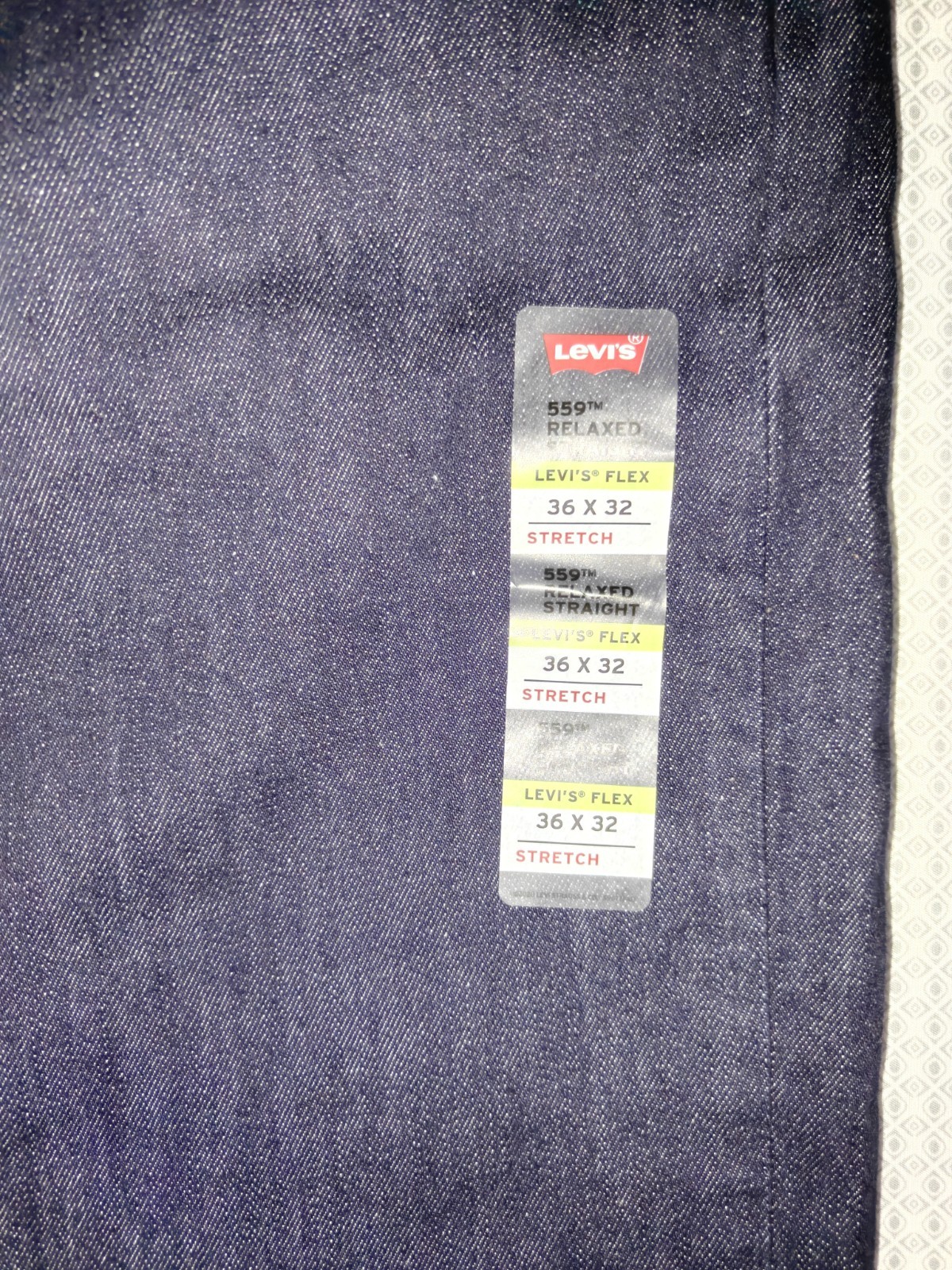 Levi’s Men’s 559 Relaxed Straight Jeans 36×32 Cleaner – Dark Indigo