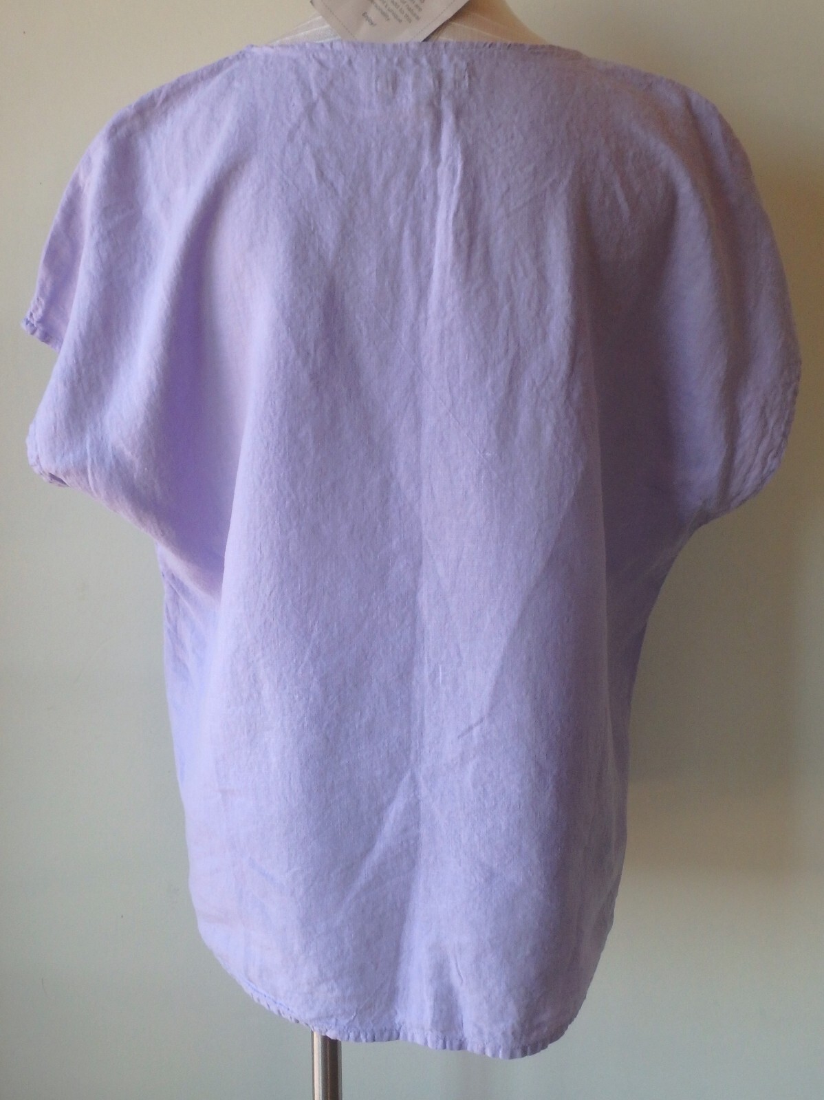 FLAX Designs Linen Aria Tee 2G & 3G NWT Aria Tee WISTERIA