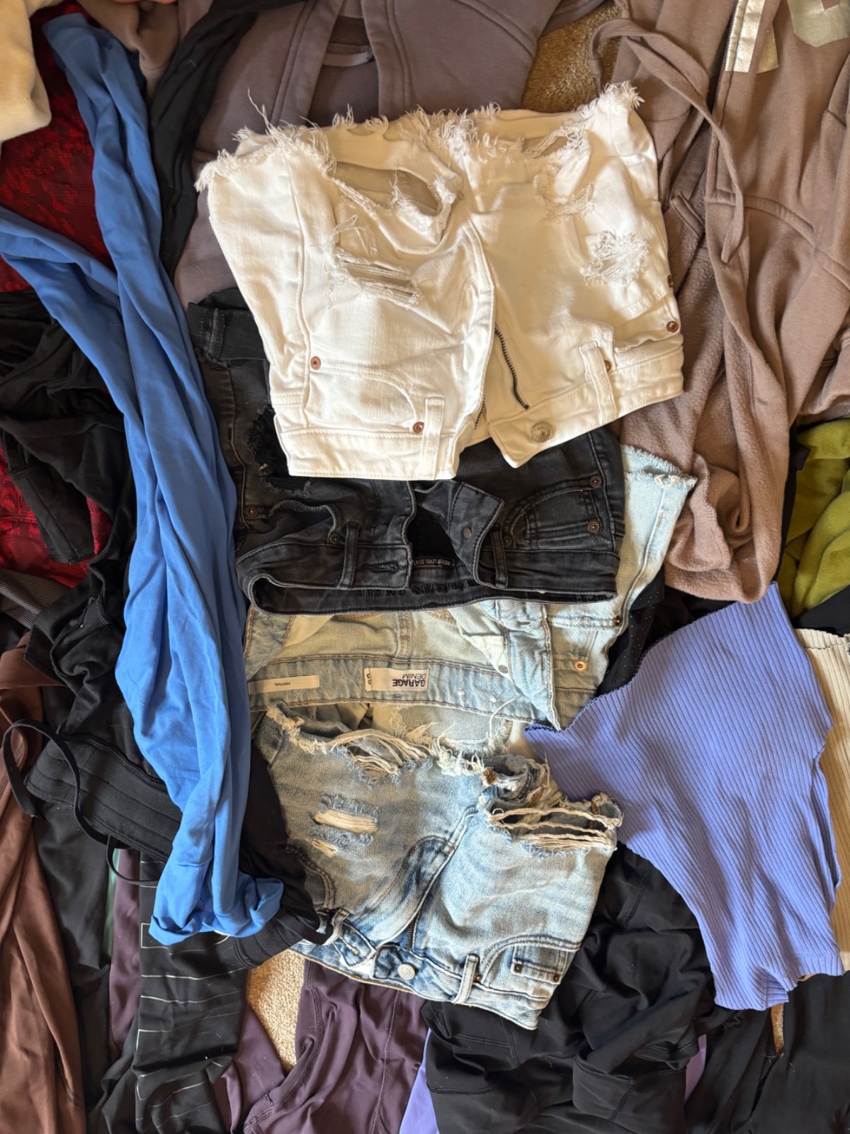 Huge Lululemon,aerie, PacSun, Hollister, Niks Victoria’s Secret garage girls 0,