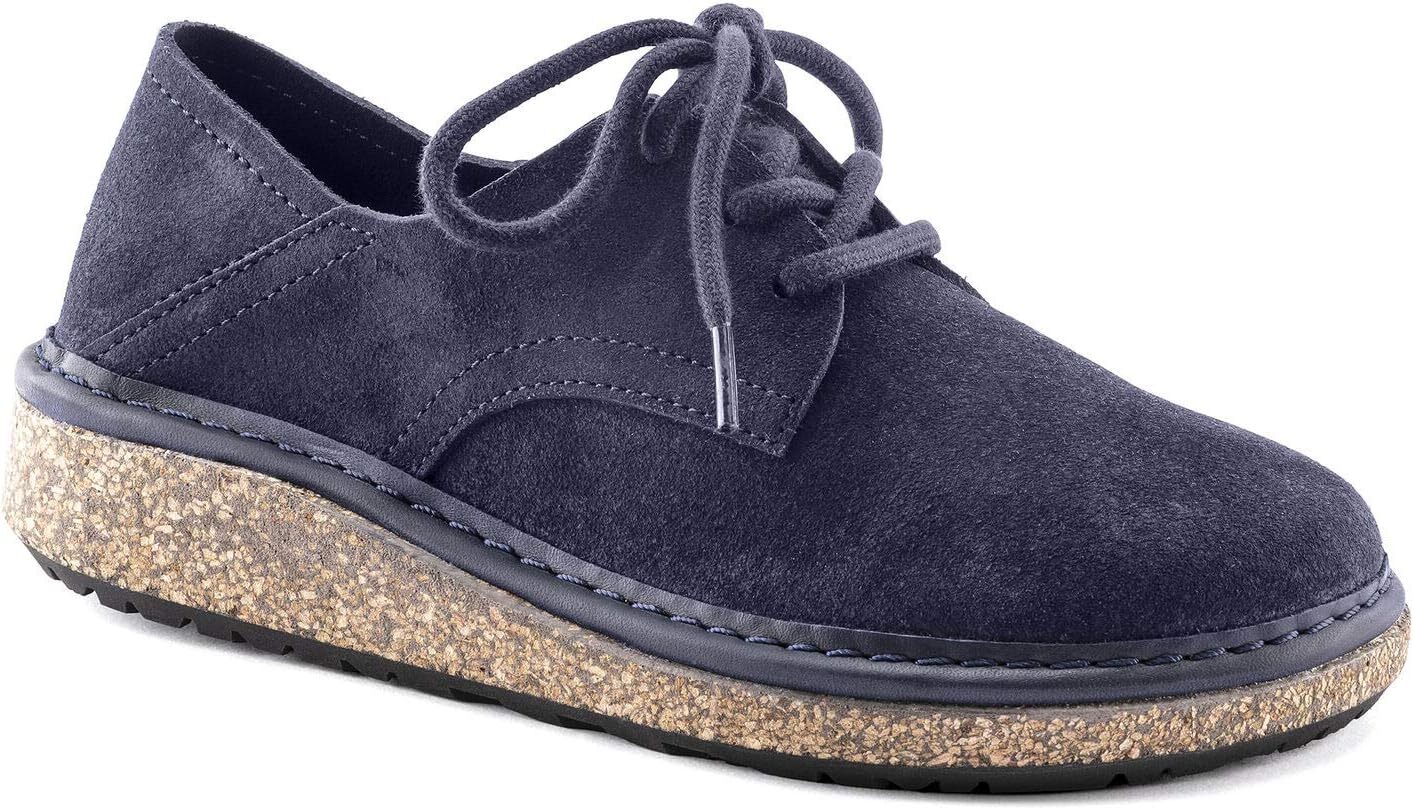 New in-Box Birkenstock Kids Gary Oxford Suede Regular Navy Lavender -Select Size