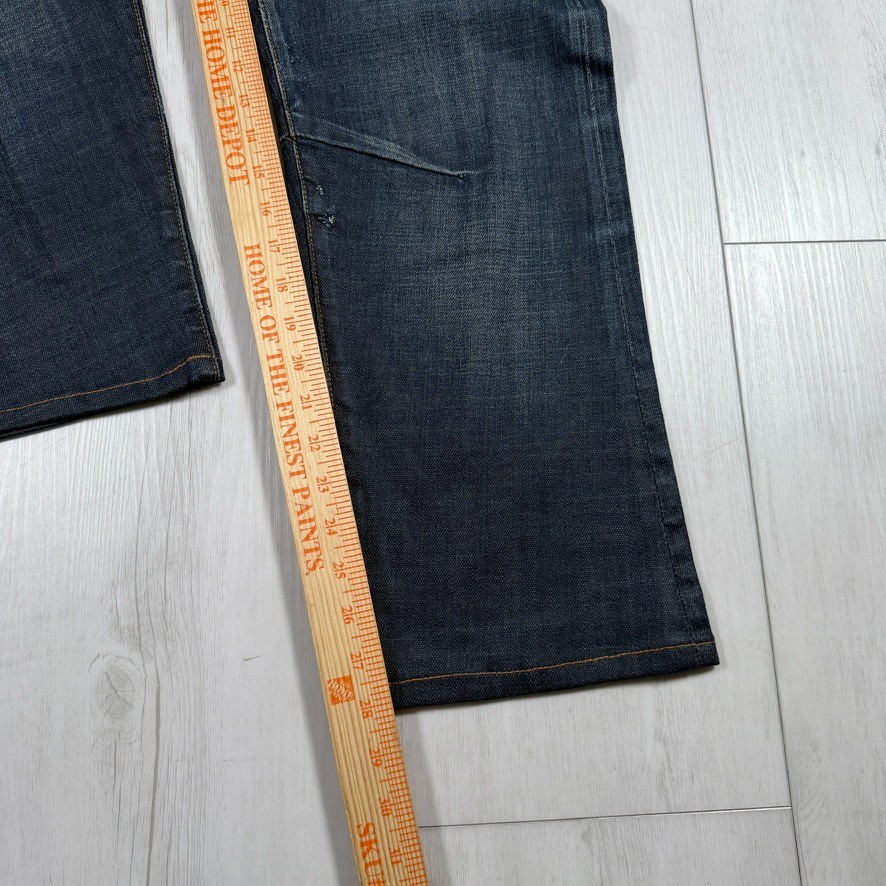 PRPS Barracuda Distressed Blue Denim Jeans Mens 32X28 E57P50NX