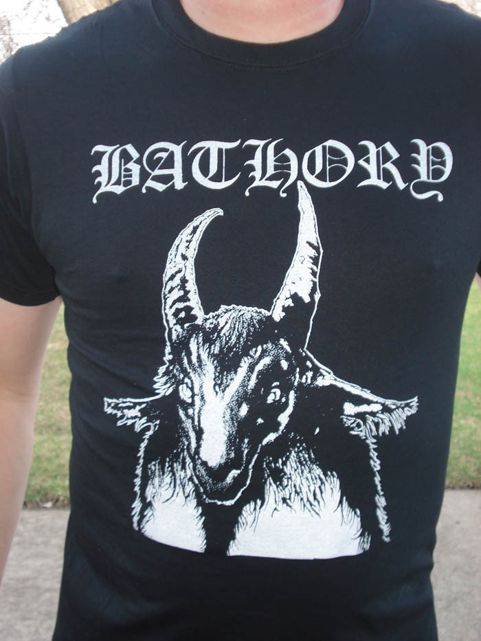 Bathory In Conspiracy ARMAGADEN Satan Design S M L XL 2X You Pick Size Color