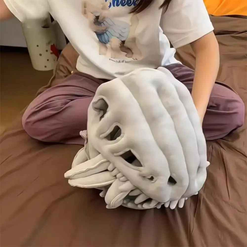 3D Dinosaur Skeleton Plush Toy 75cm Funny Soft Comfortable Cosplay Kids Gift
