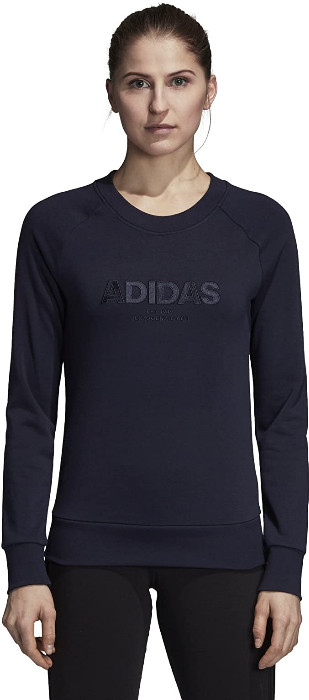 adidas Women’s Essentials Allcap Sports Sweater, Variety (Small, Legink)