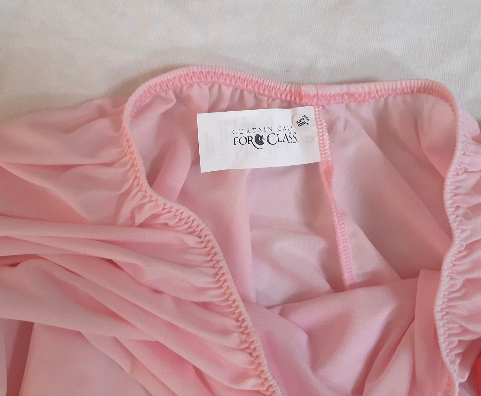 NWT Curtin Call For Class Practice Ballet Skirt Pink Size M L Tulip Wrap Front