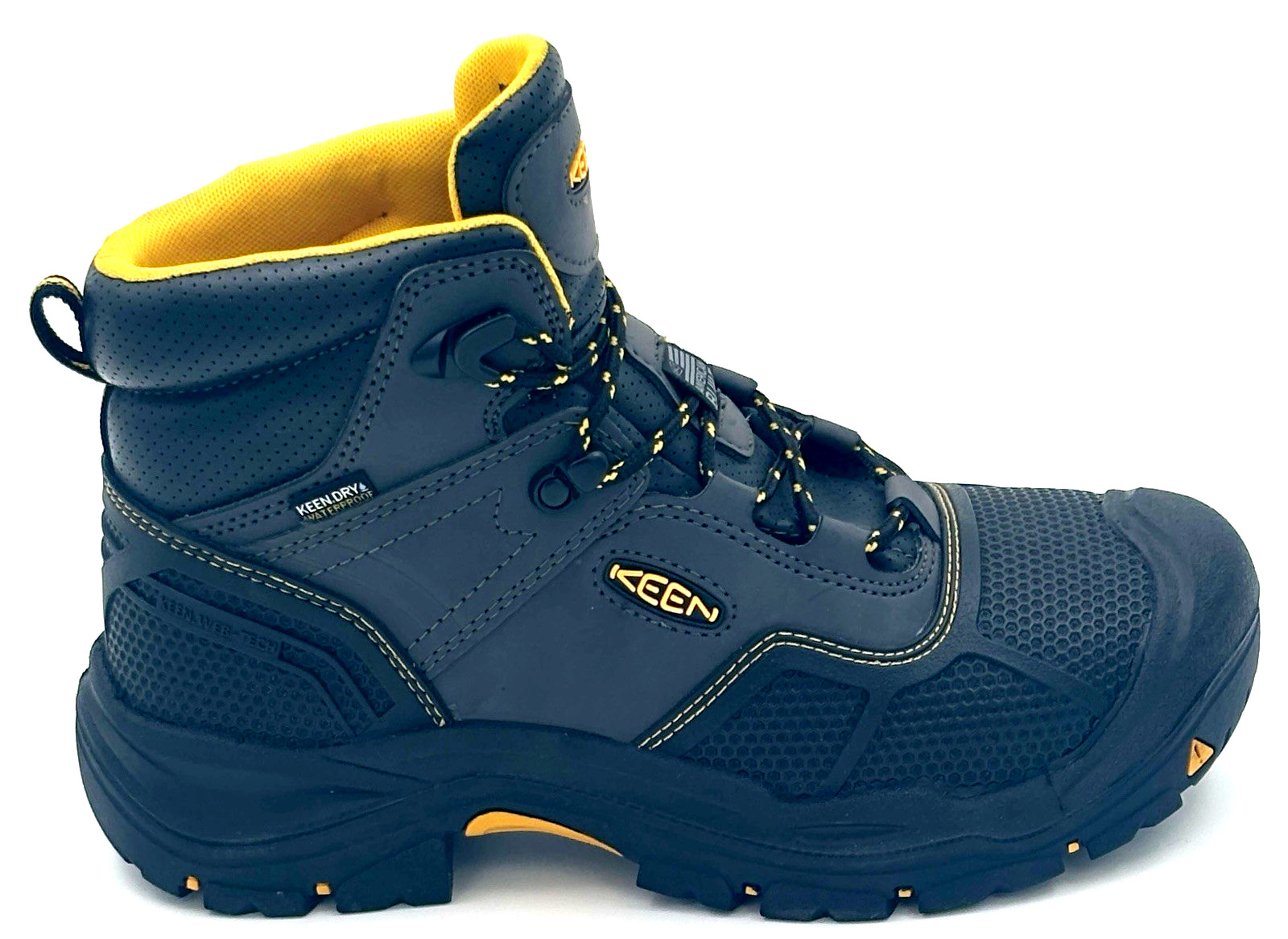 KEEN Utility USA Men’s Logandale Steel Toe Waterproof Work Boots 1017828