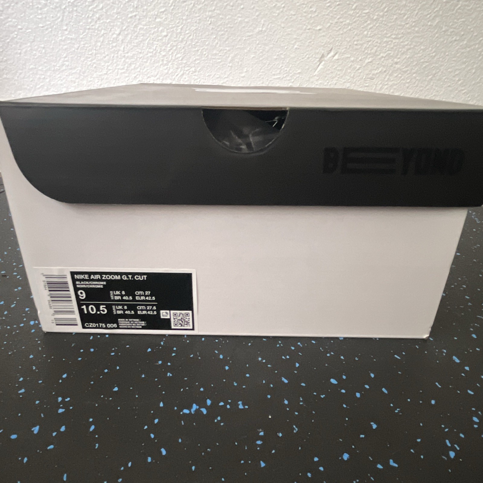 Nike Air Zoom G.T. Cut “Black Chrome” Basketball Sneakers CZ0175-006