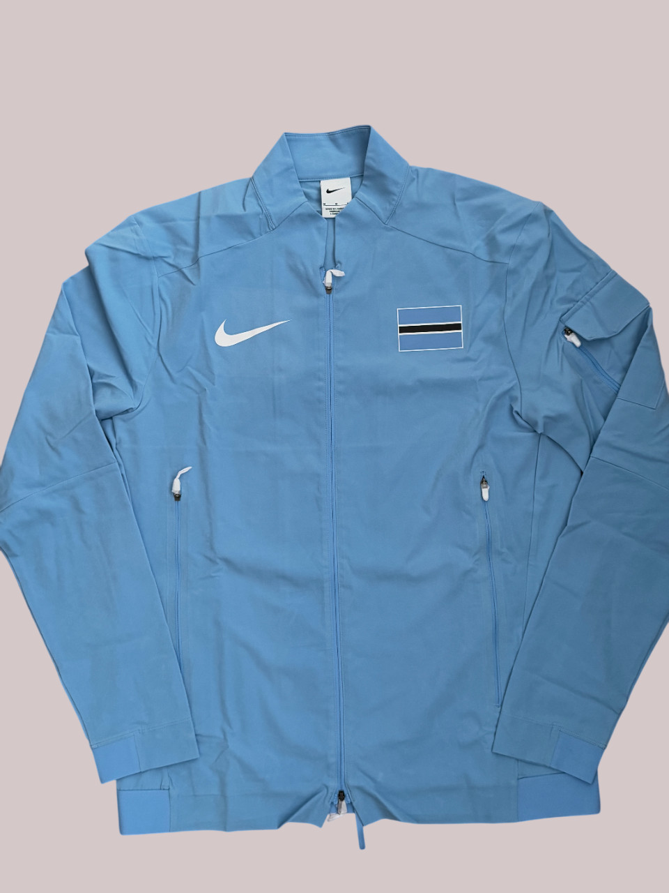 Nike Pro Elite Botswana Team Track Jacket Blue Runnung Sz M / L New CI6097-412