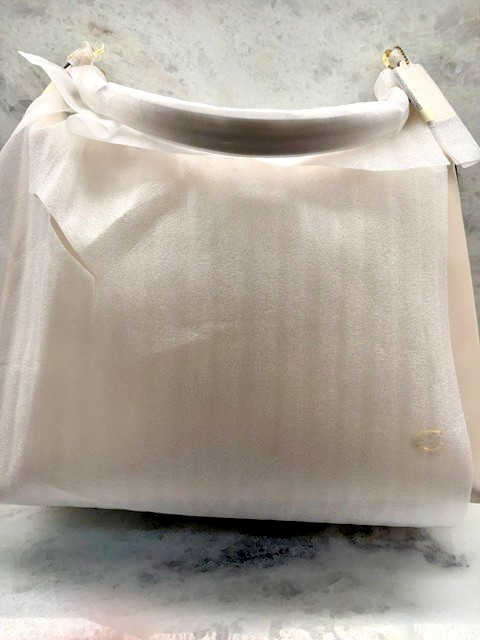 COACH Juliet Large Leather Shoulder Bag 38 CY817 B4/HA B4/CHALK