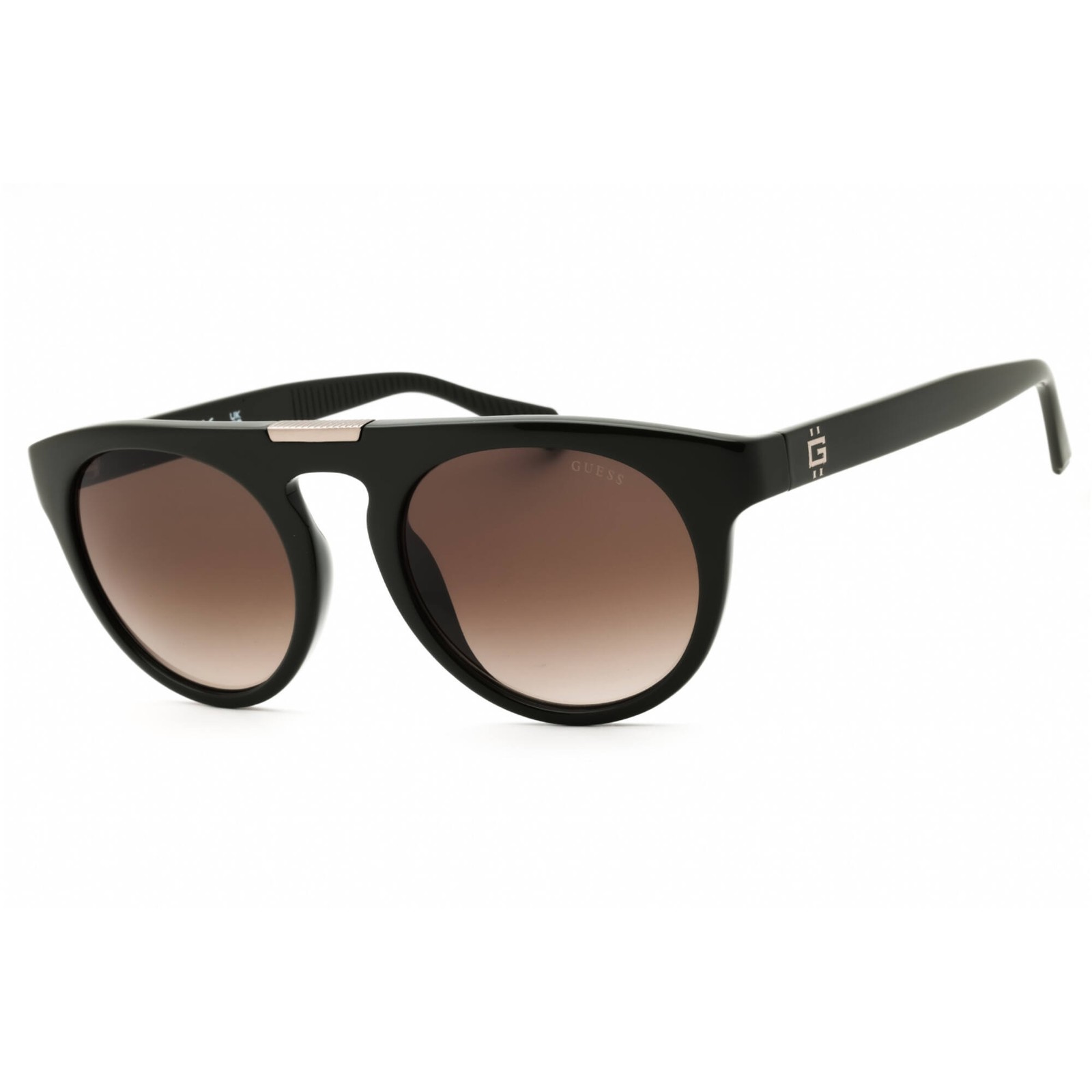 Guess Unisex Sunglasses Shiny Dark Green Injected Propionate Frame GU00275 96F
