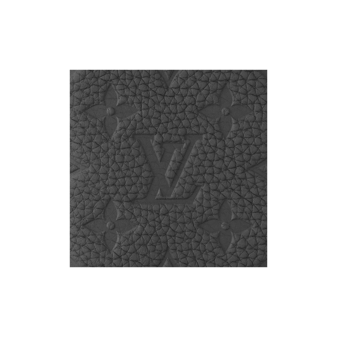 LOUIS VUITTON long leather wallet with multiple card slots men 3.9×0.79×7.48 in