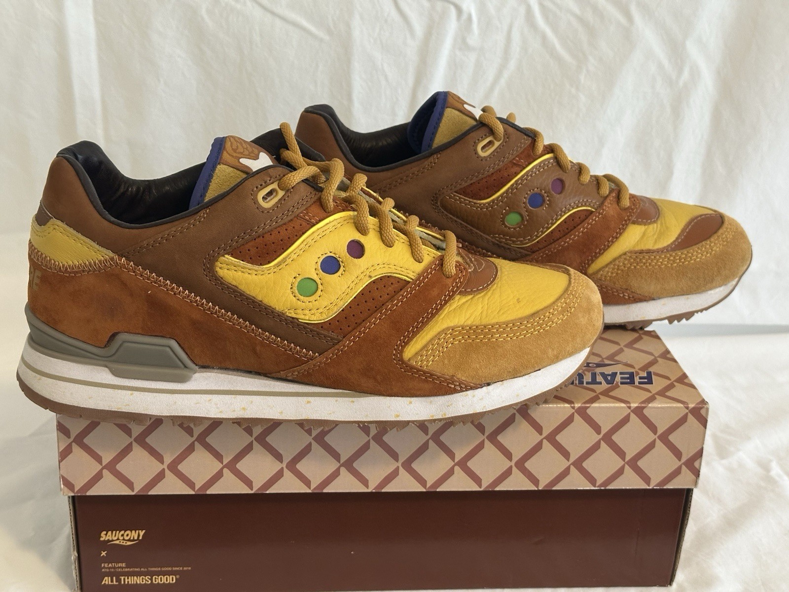 Saucony Courageous Feature Belgian Waffle Sz 11 S70323-2