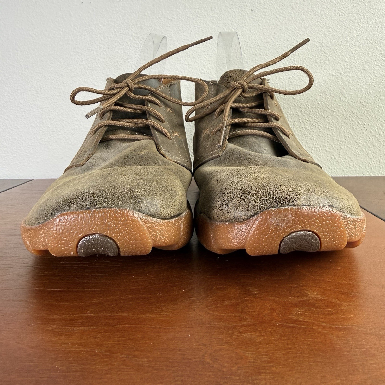 Twisted X Men’s Chukka Driving Mocs MDM0011 Leather Men’s 8.5 Brown Excellent