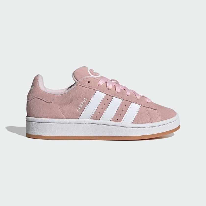 Adidas Campus 00s Clear Pink, Cloud White, Gum, Size 6 Shoes, Kids, Juniors