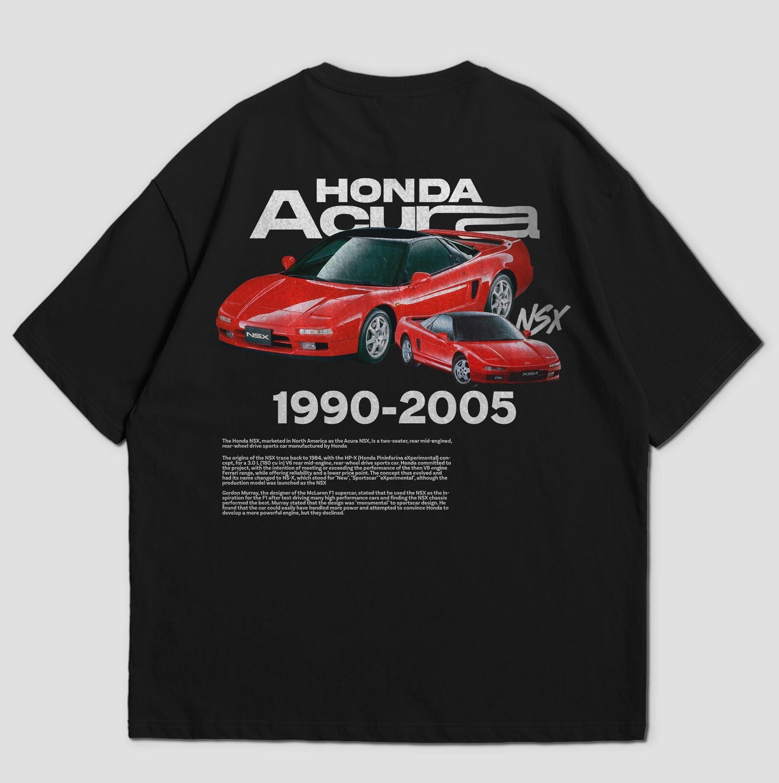 Honda Acura JDM Drift Street Racing Graphic T-Shirt Tuner Enthusiast Tee