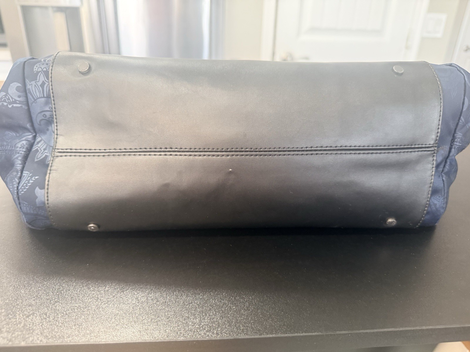 Lululemon Black/blue Tote Bag Large Daily Multi-Pocket Shoulder Gym Travel Bag