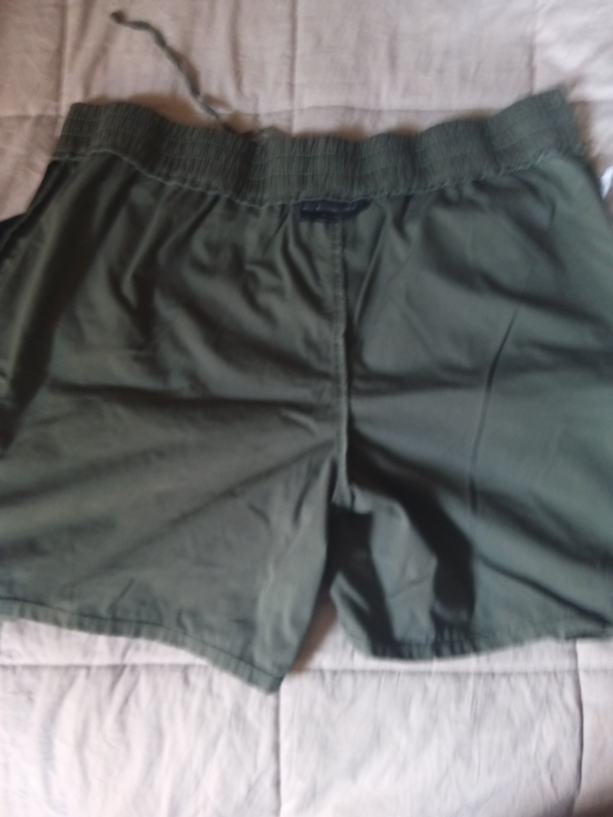 Men’s Cargo Shorts No Boundaries XL (40-42) ArmyGreen