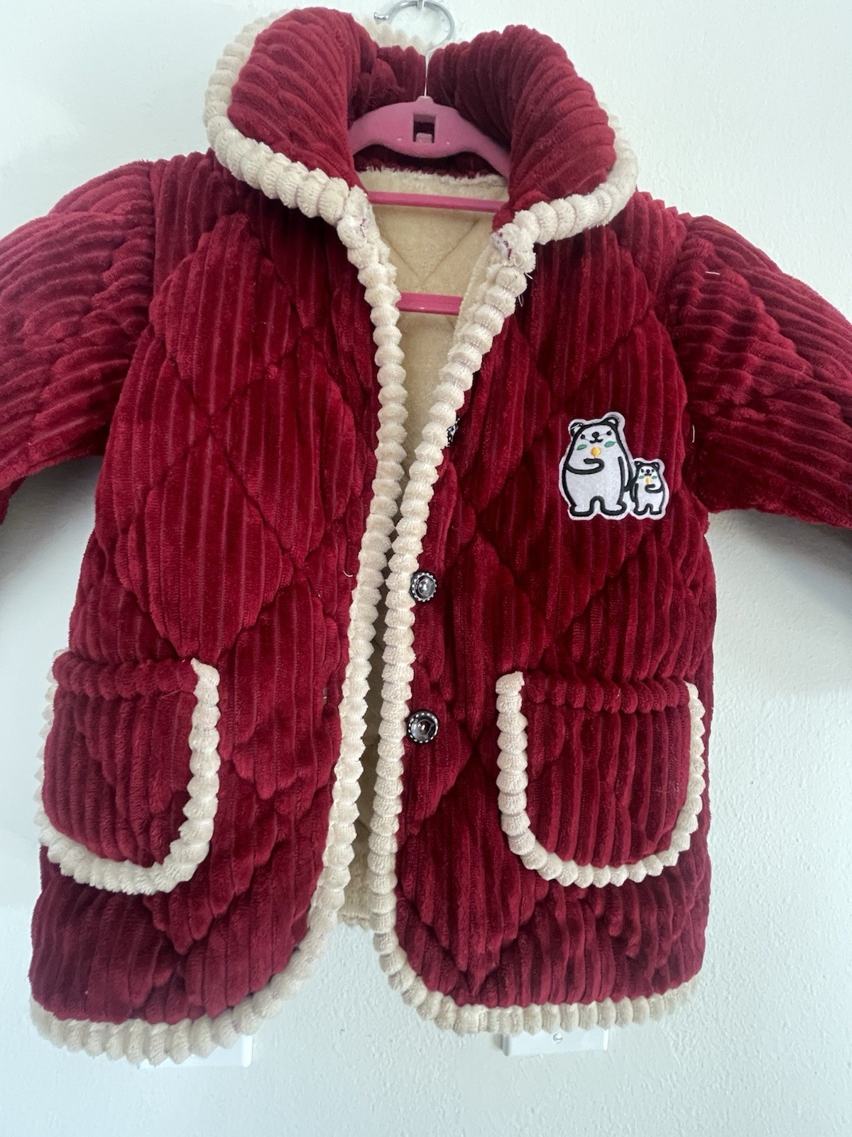 Kids Two Piece Pants And Jacket Comfy Warm Winter Outfit Kids Size Small (5/6)