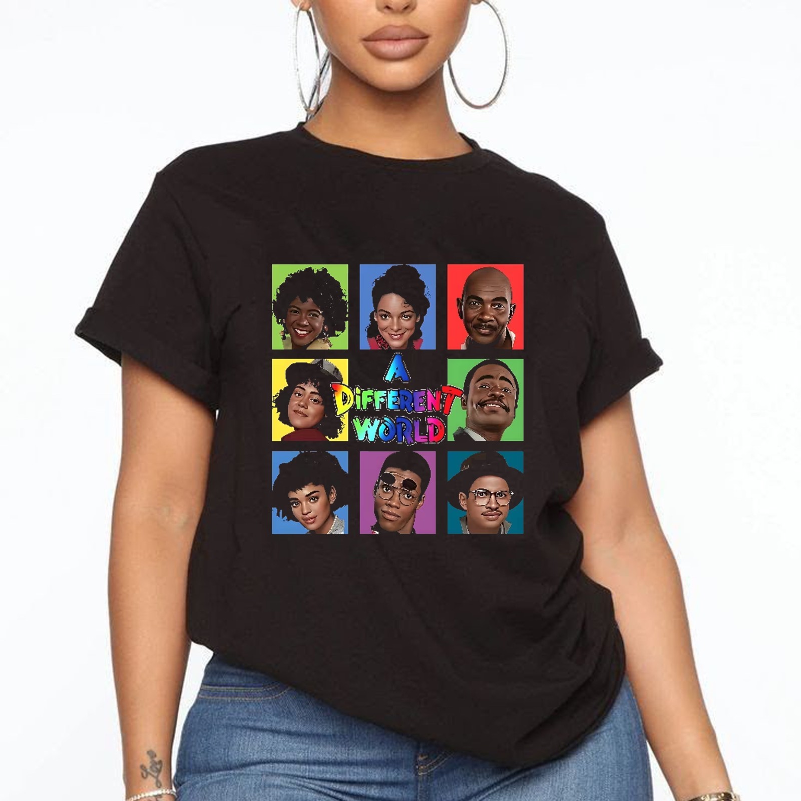 Funny A Different World Casts Tee, A Different World TV Show T-shirt Nostalgia