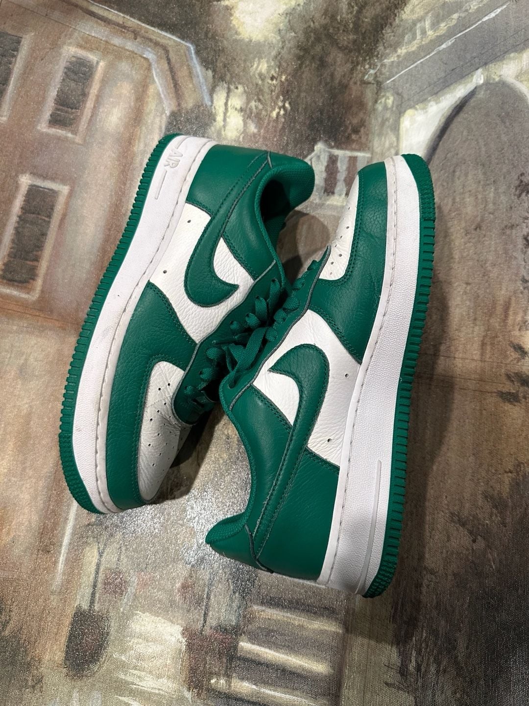 Nike Air Force 1 ’07 ‘Malachite’ White/Green Sneakers FJ4146-122