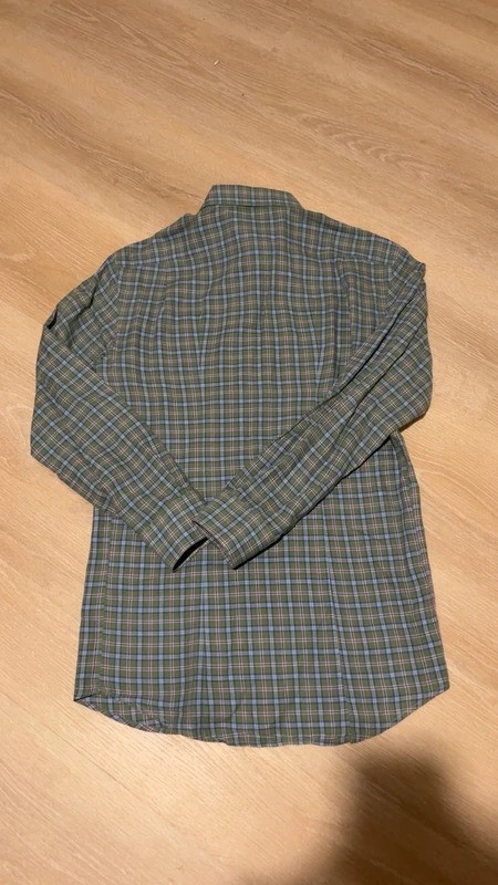 Ralph Lauren Purple Label Plaid Button Down – Made in Italy – NWOT