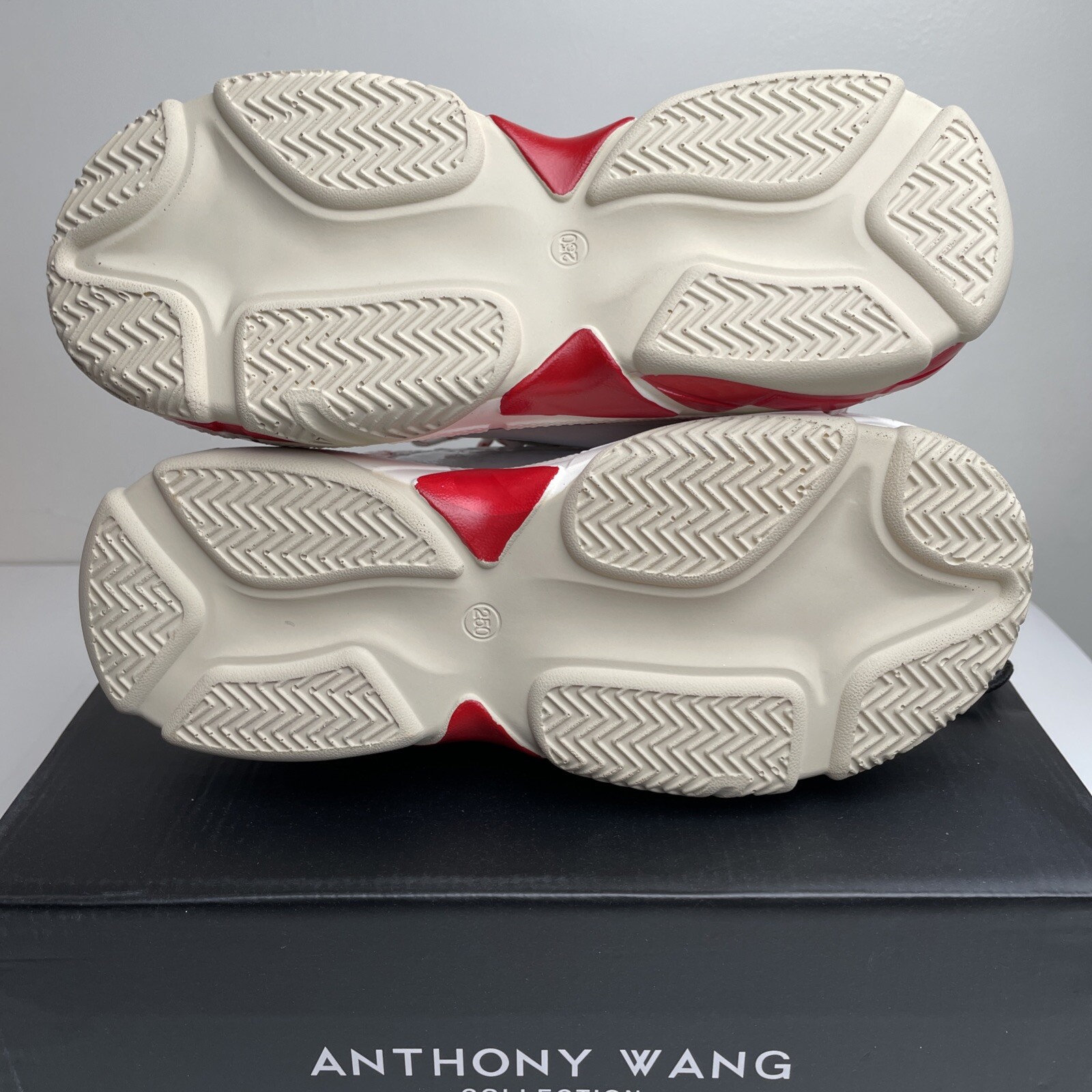 Anthony Wang Platform Sneakers CheriMoya Red SIZES 5.5-10