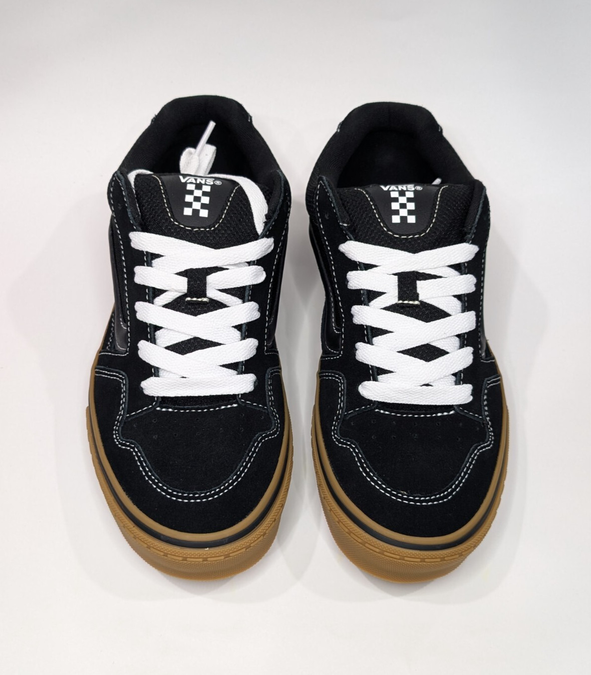 Vans Caldrone Black/Gum Suede Mesh Men’s Sneakers – Assorted Sizes NWB