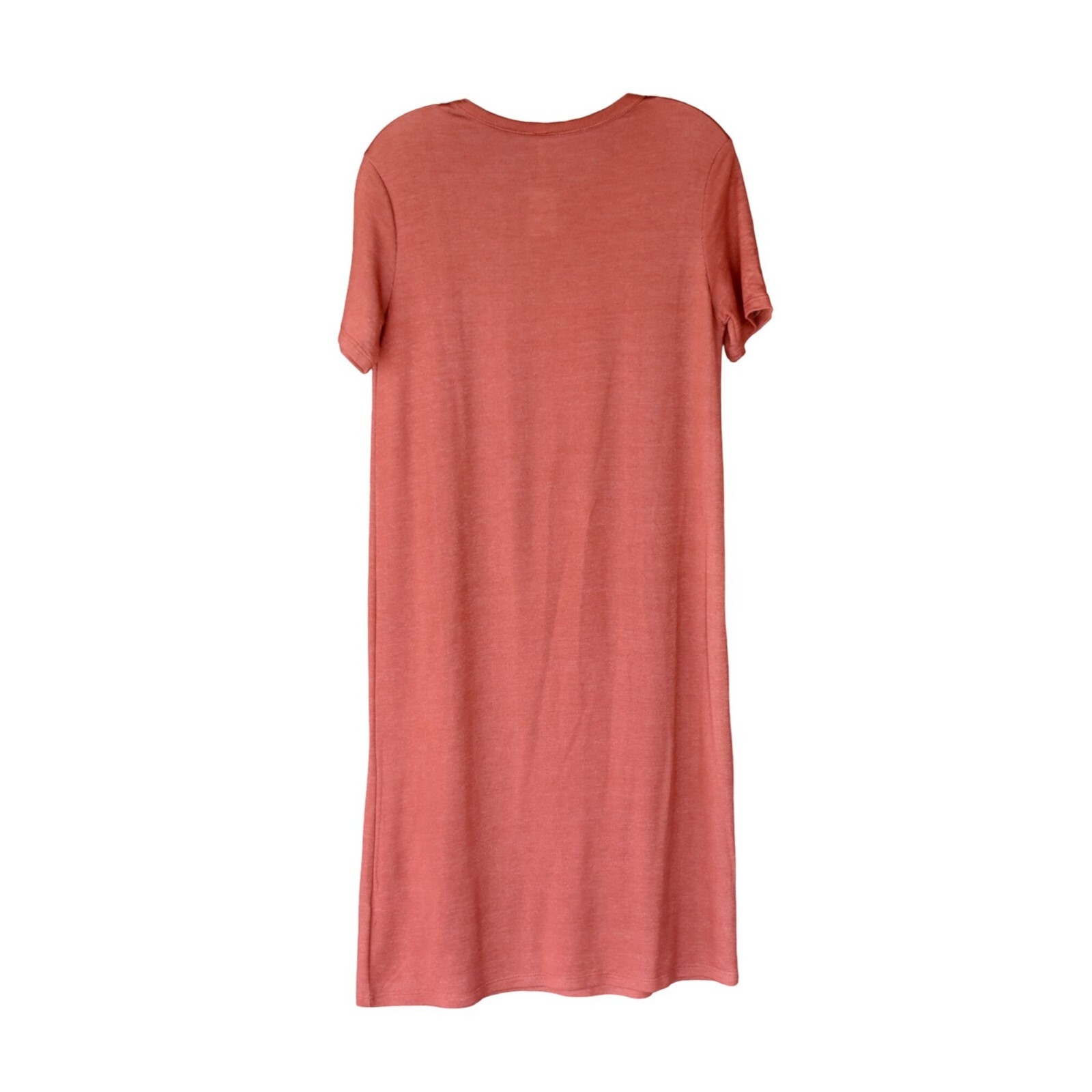 NWT Women’s Lime n Chili Rust Super Soft Stretchy T-Shirt Dress M