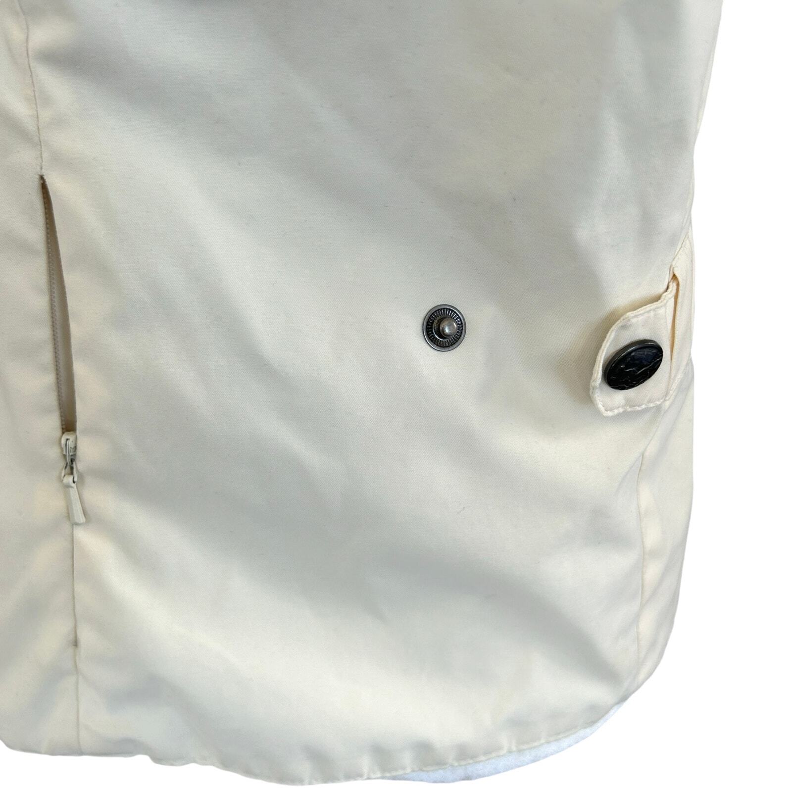 Mountain Horse Full Zip Riding Vest Women Medium Cream Equestrian Horses Outdoor