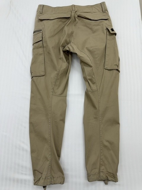 G-Star RAW Men’s Khaki Rovic Cargo Pants 32/32 Tapered