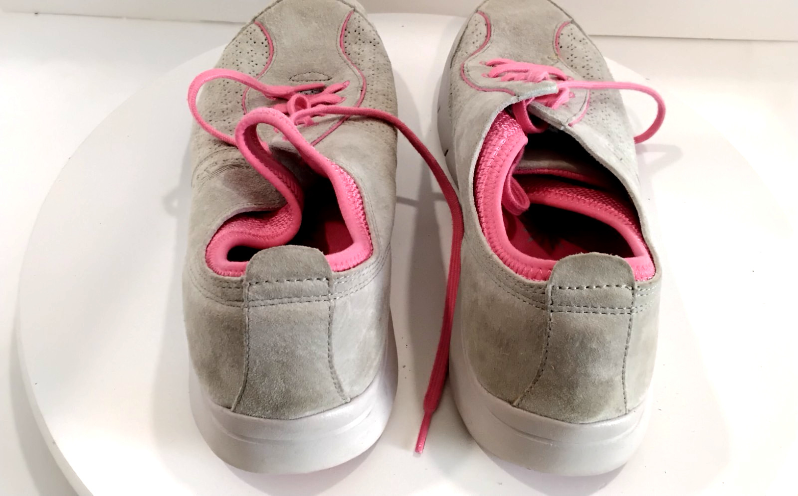 Dansko Elise Sneakers Womens EU 40 US 9.5 Taupe Gray Pink Suede Comfort Shoes