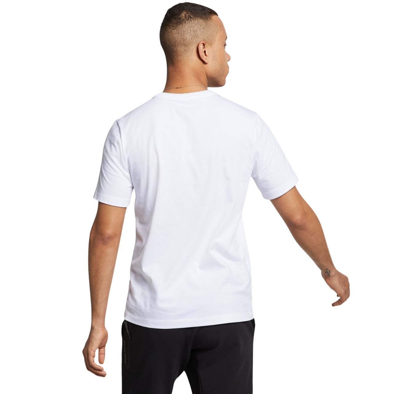Koszulka męska Nike Tee Icon Futura biała AR5004 101 S