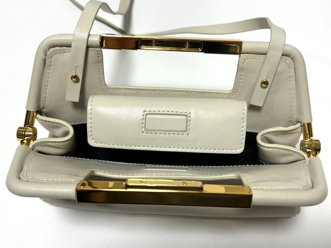 DEMELLIER Clutch Shoulder Bag Leather Mini from Japan