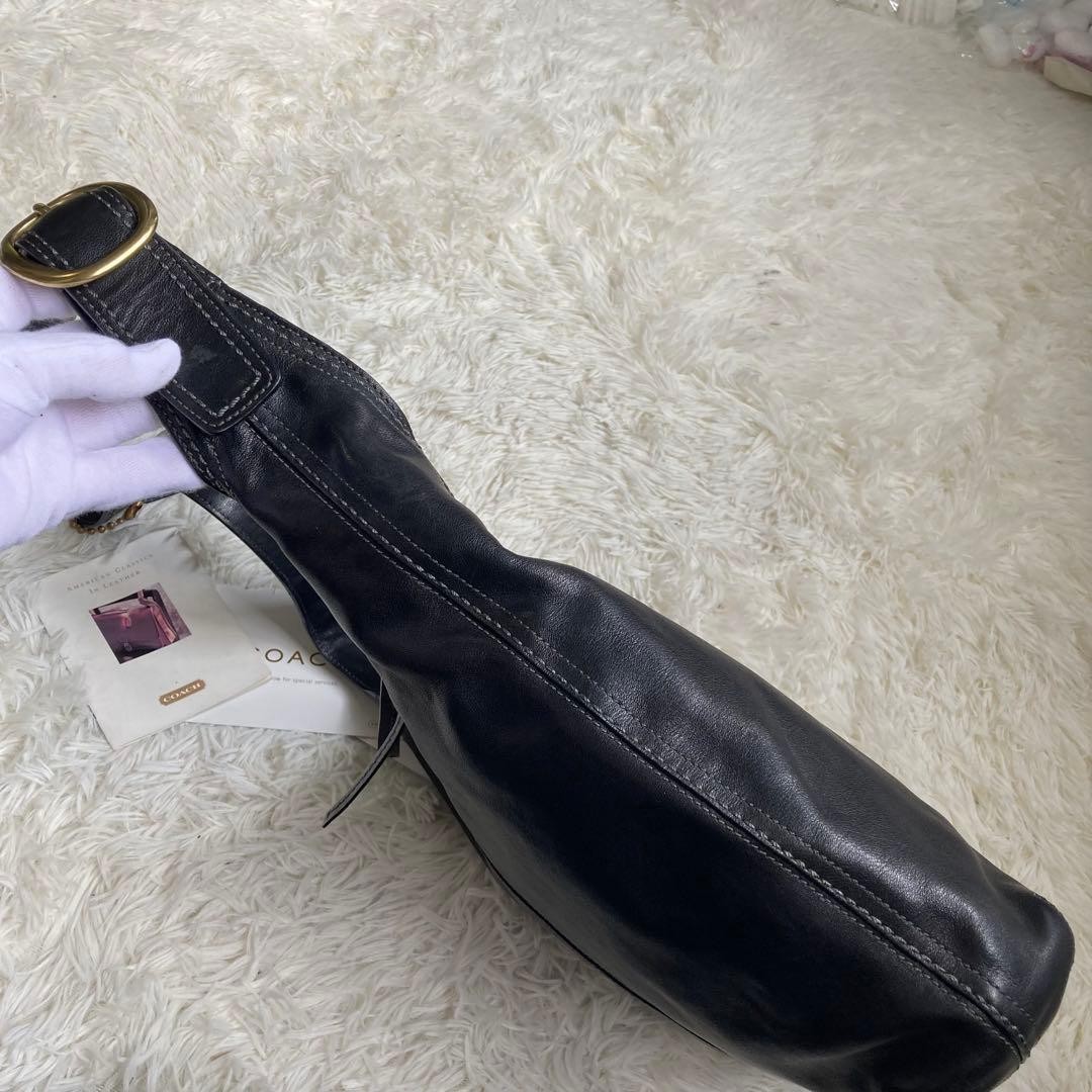 COACH Legacy Bleecker bucket style Black Leather