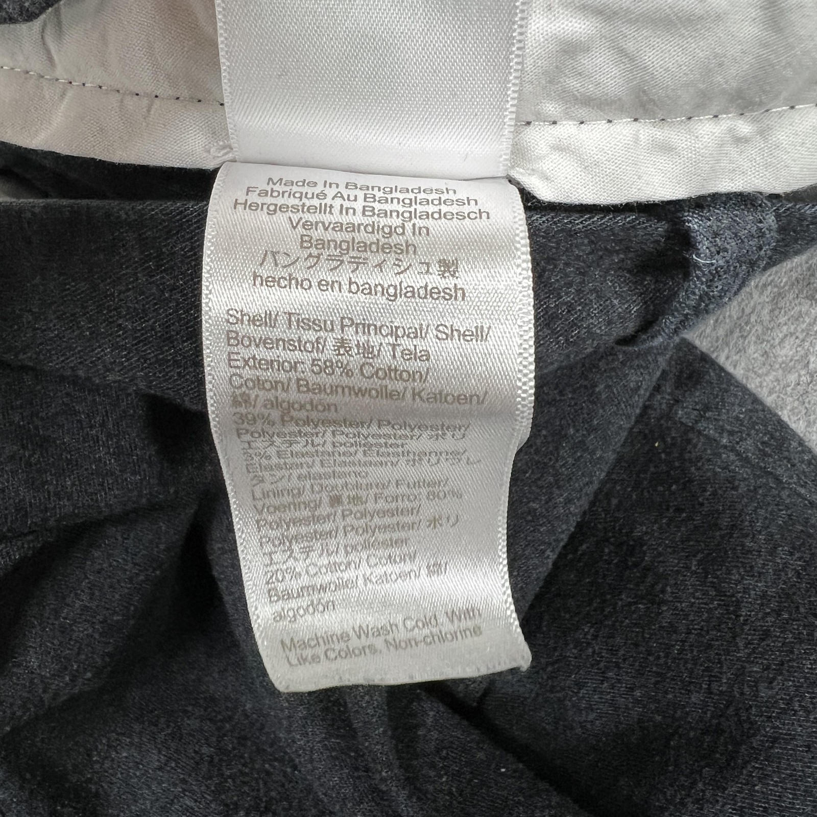 J Crew Bowery Pants Mens 35×32 Gray Slim Flex Chino Stretch Dress Trousers Work