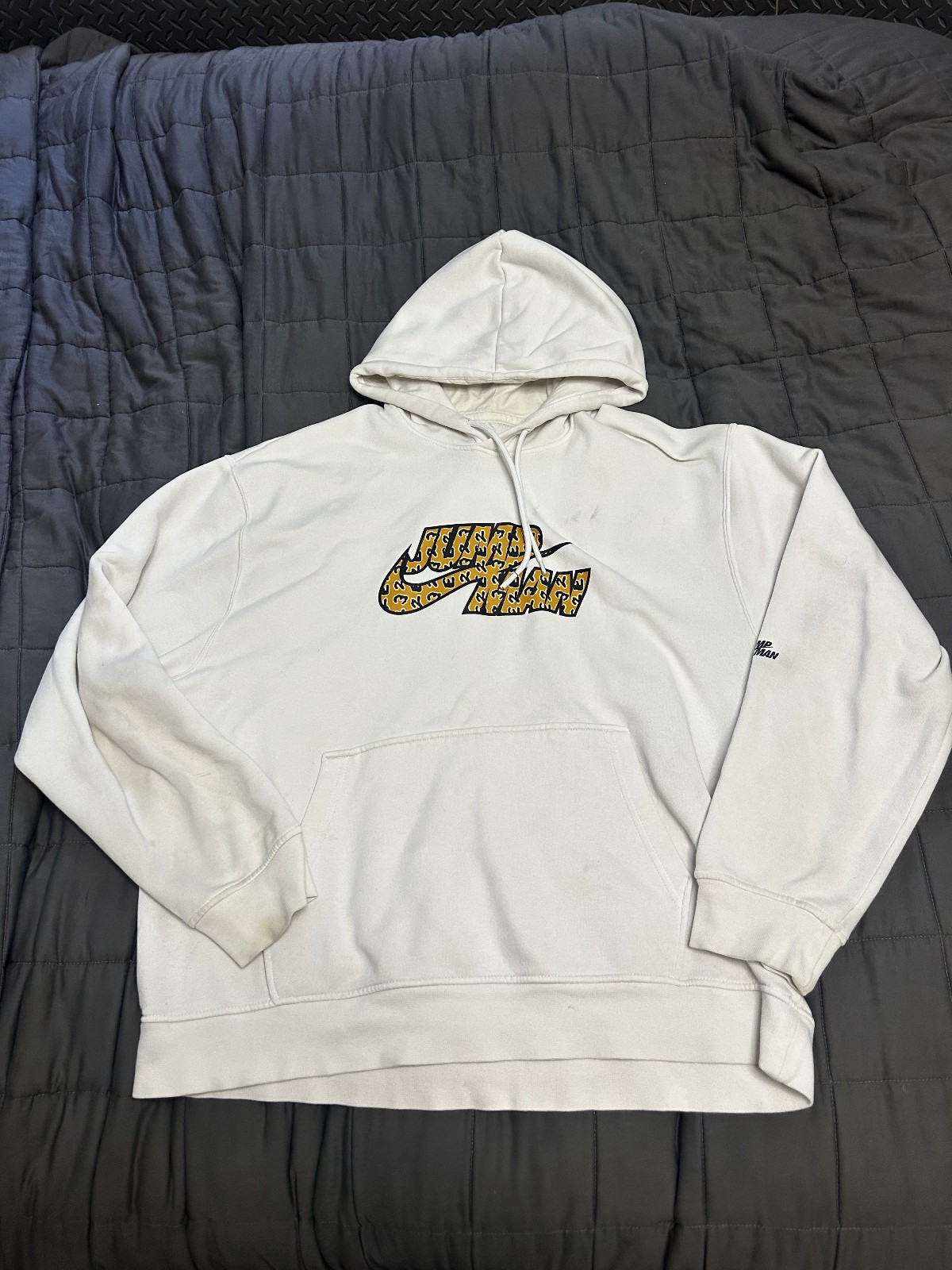 Nike Air Jordan Hoodie Mens Large Flight MVP Jumpman Hoodie Good Condition