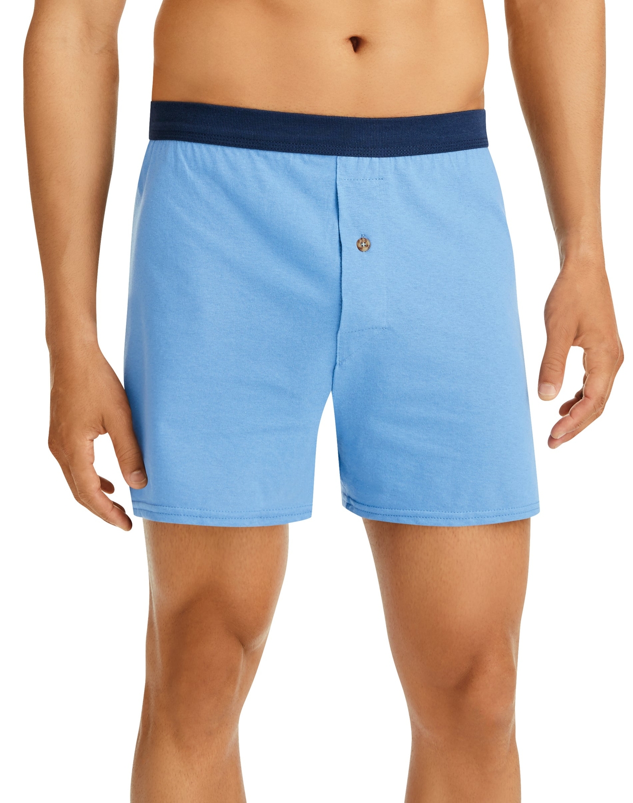 Hanes 6-Pack Knit Boxers Mens Wicking Cool Comfort Soft Flex Waist Tagfree S-2XL