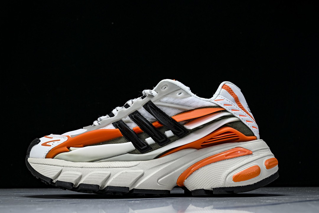 JP9261 ad**as Adistar Jellyfish Pharrell Williams Olive Orange Shoes Size 4-13