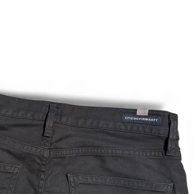 Citizens of Humanity Black Rocket Crop High Rise Skinny Jeans Womens Size 28
